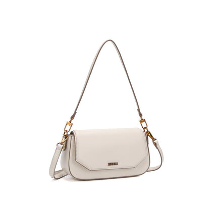 Bolsa Baguete Santa Lolla Off White Alça Dupla