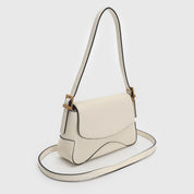 Bolsa Baguete Santa Lolla Off White Duas Alças