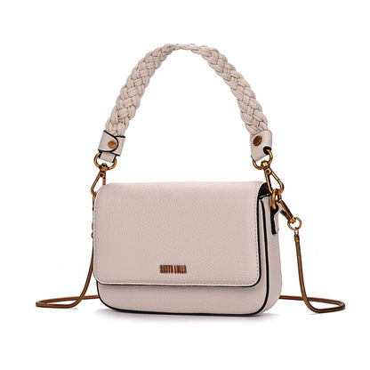 Bolsa Baguete Santa Lolla Off White Duas Alças