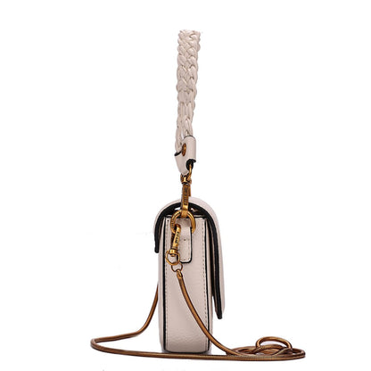 Bolsa Baguete Santa Lolla Off White Duas Alças