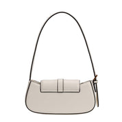 Bolsa Baguete Santa Lolla Off White Vivo Preto
