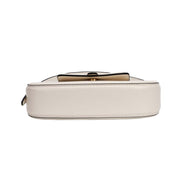 Bolsa Baguete Santa Lolla Off White Vivo Preto