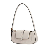 Bolsa Baguete Santa Lolla Off White Vivo Preto