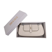 Bolsa Baguete Santa Lolla Off White Vivo Preto