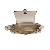 Bolsa Baguete Santa Lolla Off White Vivo Preto