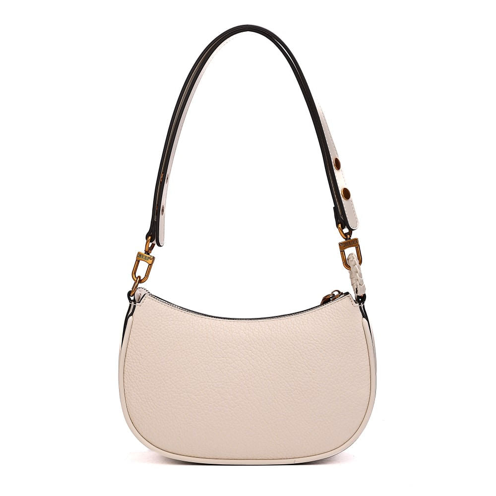 Bolsa Baguete Santa Lolla Preta Alça De Ombro