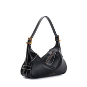 Bolsa Baguete Santa Lolla Preta Alça De Ombro 