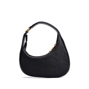 Bolsa Baguete Santa Lolla Preta Meia-Lua Floater