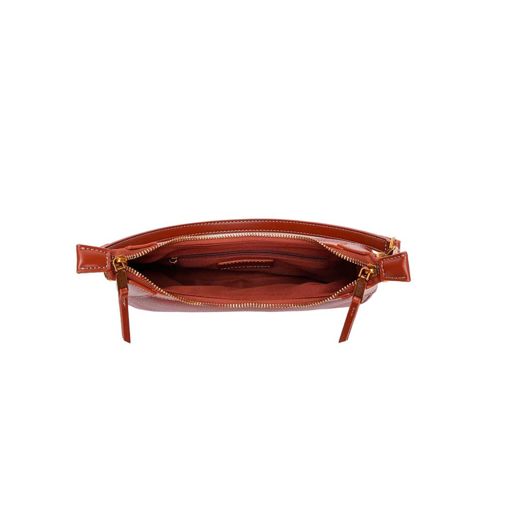 Bolsa Baguete Santa Lolla Terracota Alça Curta