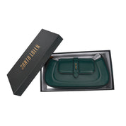 Bolsa Baguete Santa Lolla Verde Soft Alça Regulável