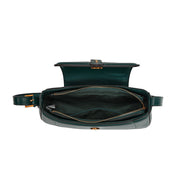 Bolsa Baguete Santa Lolla Verde Soft Alça Regulável
