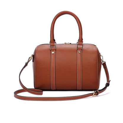 Bolsa Baú Santa Lolla Marrom Duas Alças