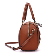 Bolsa Baú Santa Lolla Marrom Duas Alças