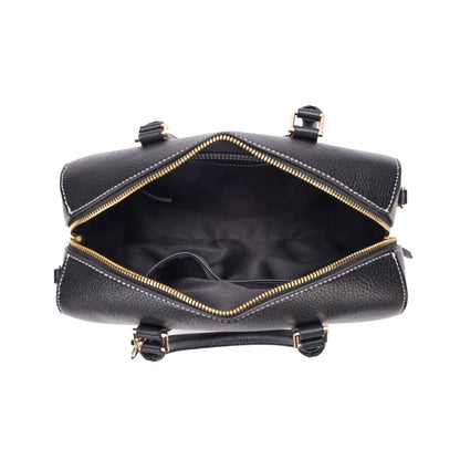 Bolsa Baú Santa Lolla Preta Duas Alças