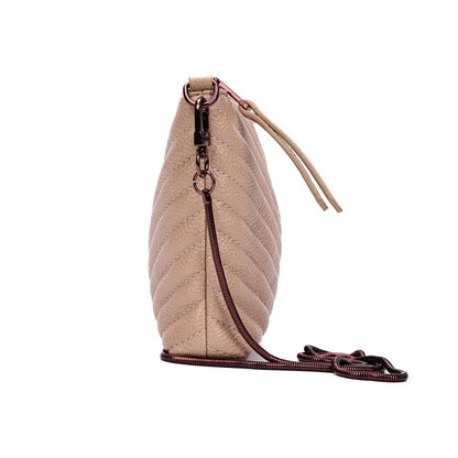 Bolsa Bege Santa Lolla Alça Corrente 