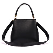 Bolsa Bucket Santa Lolla Preta Alça Dupla