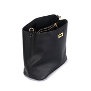 Bolsa Bucket Santa Lolla Preta Alça Dupla