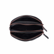 Bolsa Camera Bag Santa Lolla Preta Alça Correntes