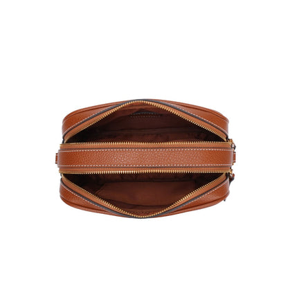 Bolsa Camera Santa Lolla Marrom Alça Transversal