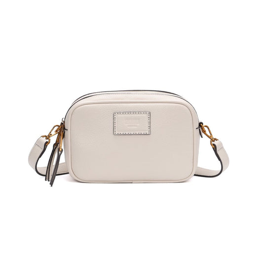 Bolsa Camera Santa Lolla Off White Alça Transversal 