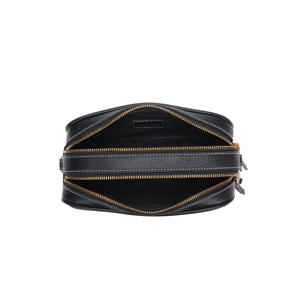 Bolsa Camera Santa Lolla Preta Alça Transversal