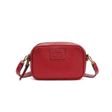 Bolsa Camera Santa Lolla Vermelha Alça Transversal