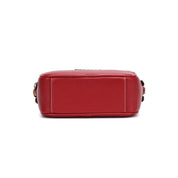 Bolsa Camera Santa Lolla Vermelha Alça Transversal