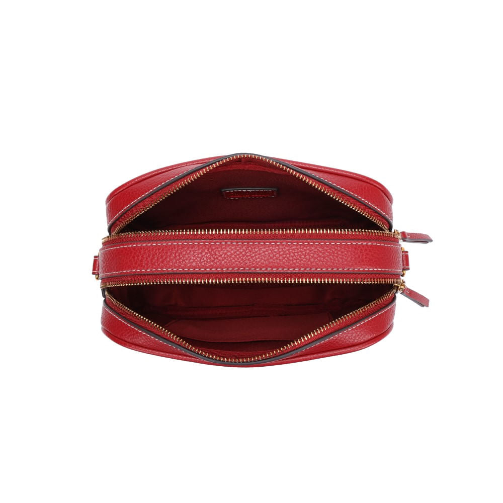 Bolsa Camera Santa Lolla Vermelha Alça Transversal