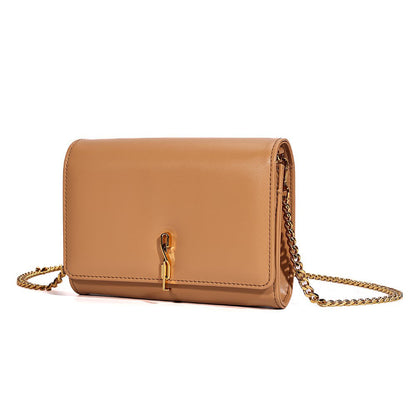 Bolsa Carteira Santa Lolla Bege Alça Correntes