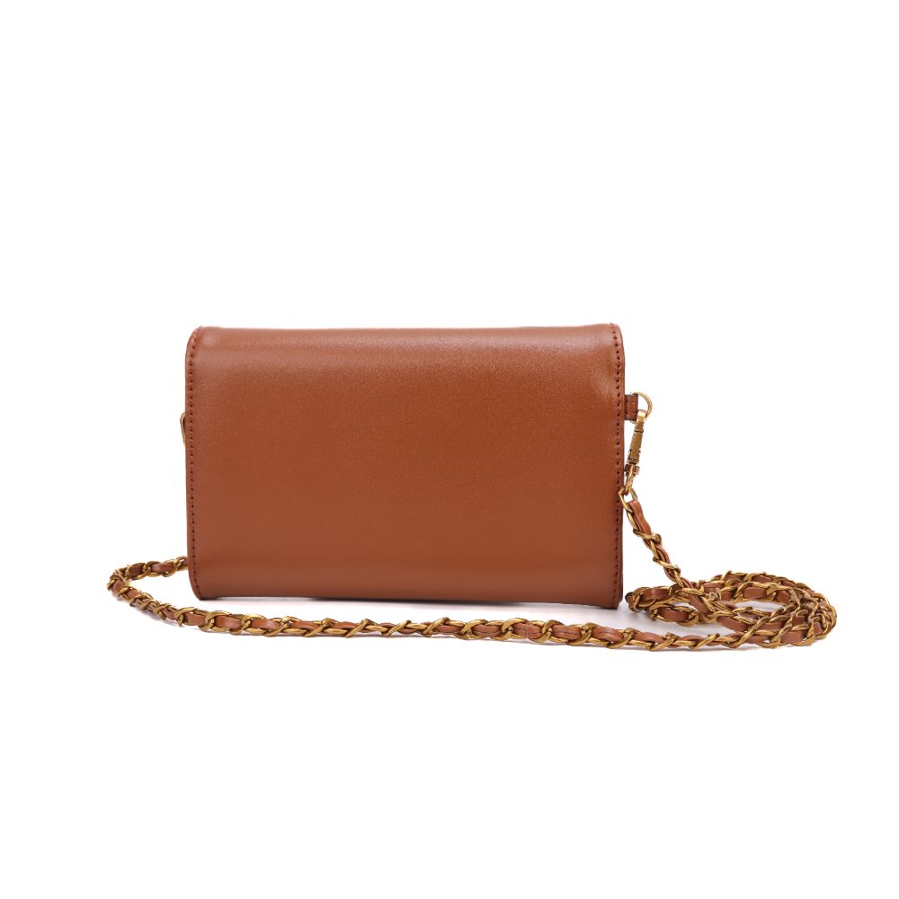 Bolsa Carteira Santa Lolla Caramelo Alça Corrente