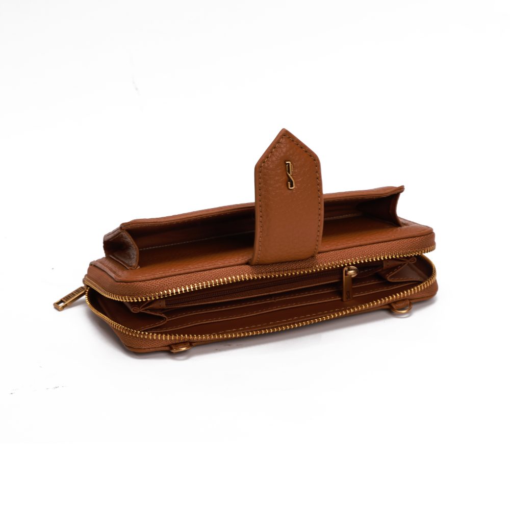 Bolsa Carteira Santa Lolla Caramelo Floater Alça