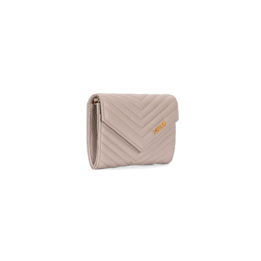 Bolsa Carteira Santa Lolla Cinza Alça Transversal