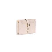Bolsa Carteira Santa Lolla Creme Pequena Alça Transversal