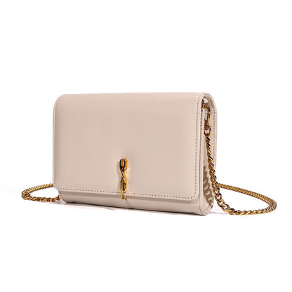 Bolsa Carteira Santa Lolla Marfim Alça Correntes