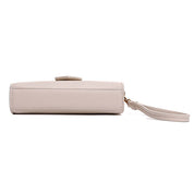 Bolsa Carteira Santa Lolla Off White Alça Corrente