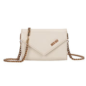 Bolsa Carteira Santa Lolla Off White Alça Corrente