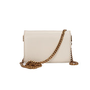 Bolsa Carteira Santa Lolla Off White Alça Corrente