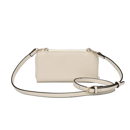 Bolsa Carteira Santa Lolla Off White Alça Transversal 