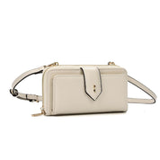 Bolsa Carteira Santa Lolla Off White Alça Transversal 