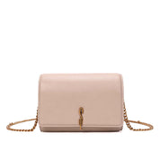 Bolsa Carteira Santa Lolla Off White Corrente Dourada