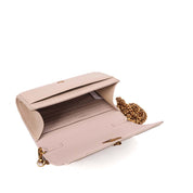 Bolsa Carteira Santa Lolla Off White Corrente Dourada