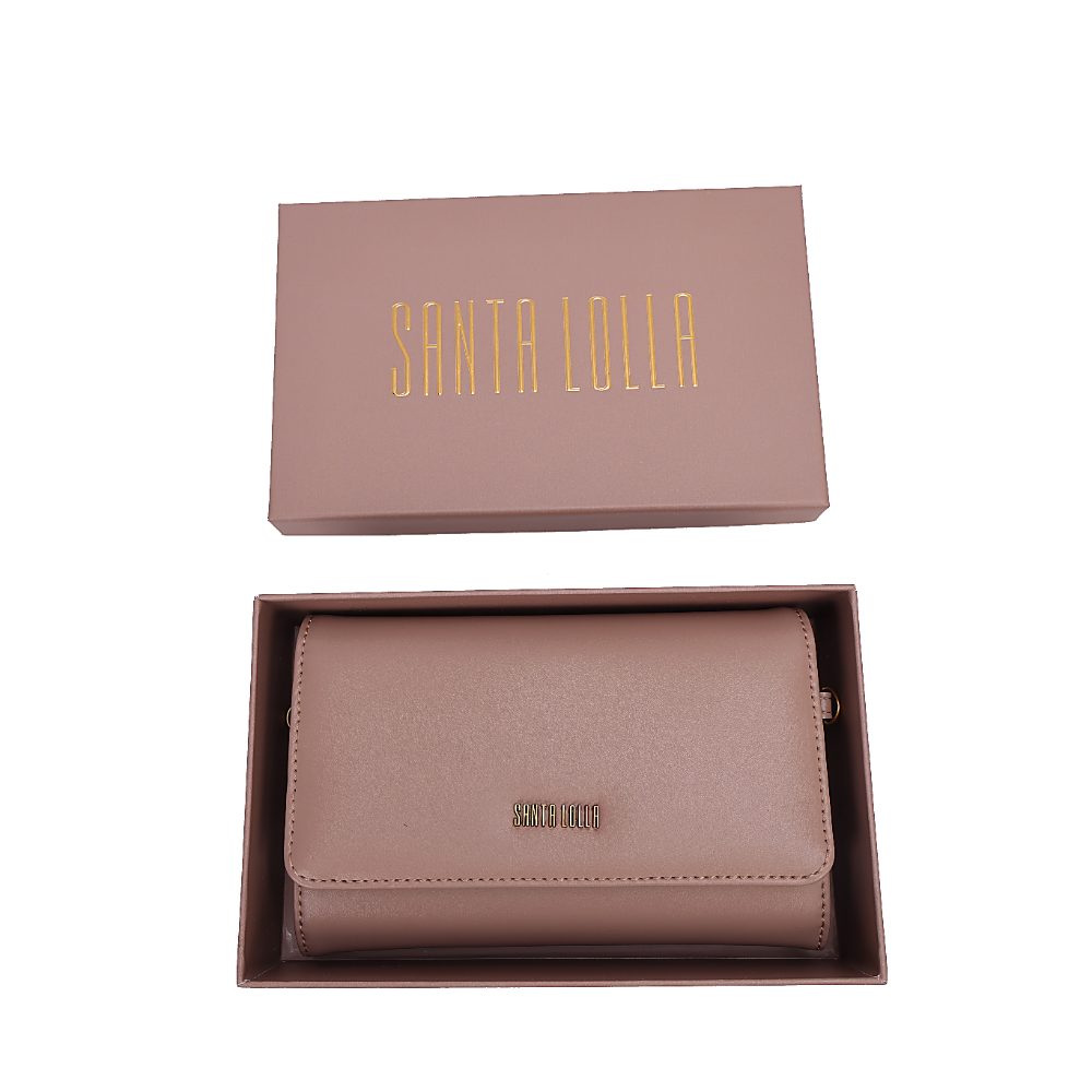 Bolsa Carteira Santa Lolla Rosa Alça Corrente
