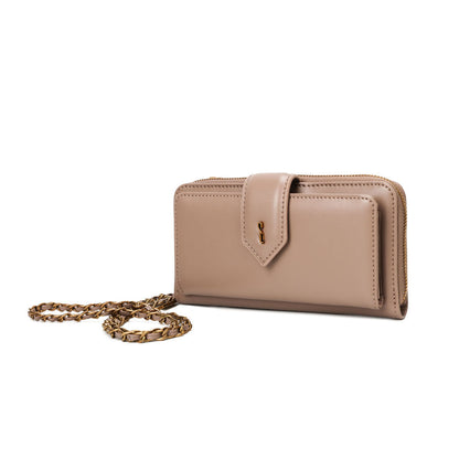 Bolsa Carteira Santa Lolla Rosa Alça Corrente