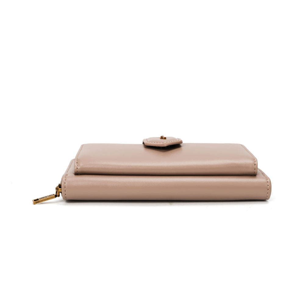 Bolsa Carteira Santa Lolla Rosa Alça Corrente