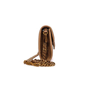 Bolsa Carteira Santa Lolla Taupe Lizard Corrente