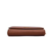 Bolsa Carteira Santa Lolla Terracota Alça Corrente