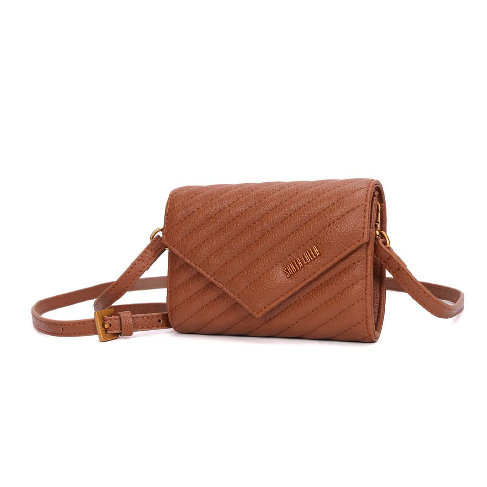 Bolsa Carteira Santa Lolla Terracota Matelassê