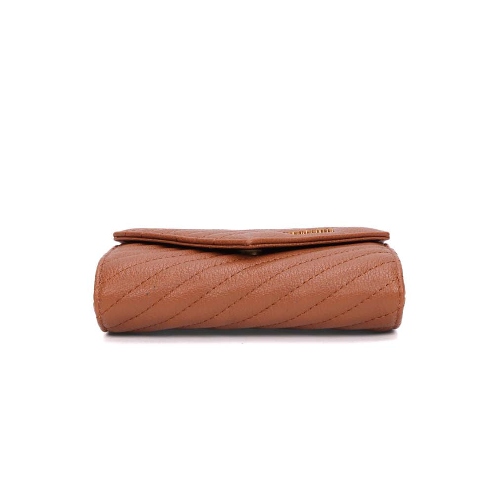 Bolsa Carteira Santa Lolla Terracota Matelassê