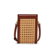 Bolsa Carteira Santa Lolla Terracota Tramado