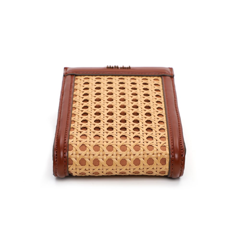 Bolsa Carteira Santa Lolla Terracota Tramado